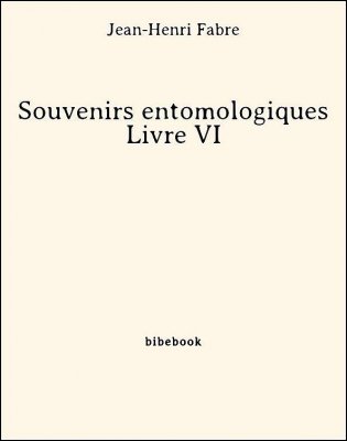 Souvenirs entomologiques - Livre VI - Fabre, Jean-Henri - Bibebook cover