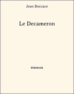 Le Decameron - Boccace, Jean - Bibebook cover