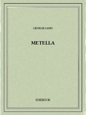 Metella - Sand, George - Bibebook cover