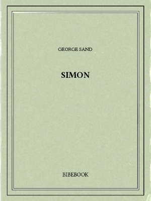 Simon - Sand, George - Bibebook cover