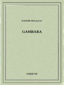 Gambara - Balzac, Honoré de - Bibebook cover