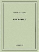 Sarrasine - Balzac, Honoré de - Bibebook cover