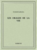 Les orages de la vie - Barbara, Charles - Bibebook cover