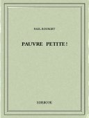Pauvre petite! - Bourget, Paul - Bibebook cover