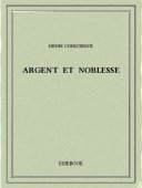 Argent et noblesse - Conscience, Henri - Bibebook cover