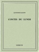 Contes du lundi - Daudet, Alphonse - Bibebook cover