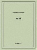 Acté - Dumas, Alexandre - Bibebook cover