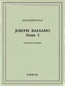 Joseph Balsamo I - Dumas, Alexandre - Bibebook cover