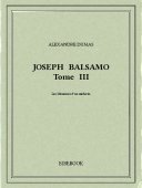 Joseph Balsamo III - Dumas, Alexandre - Bibebook cover