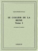 Le collier de la reine I - Dumas, Alexandre - Bibebook cover