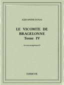 Le vicomte de Bragelonne IV - Dumas, Alexandre - Bibebook cover