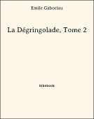 La Dégringolade, Tome 2 - Gaboriau, Émile - Bibebook cover