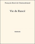 Vie de Rancé - Chateaubriand, François-René de - Bibebook cover
