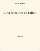 Cinq semaines en ballon - Verne, Jules - Bibebook cover