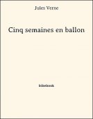 Cinq semaines en ballon - Verne, Jules - Bibebook cover