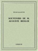 Souvenirs de M. Auguste Bedloe - Poe, Edgar Allan - Bibebook cover