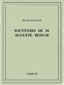 Souvenirs de M. Auguste Bedloe - Poe, Edgar Allan - Bibebook cover