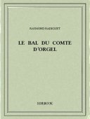 Le bal du comte d’Orgel - Radiguet, Raymond - Bibebook cover