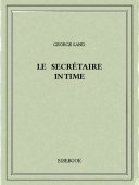 Le secrétaire intime - Sand, George - Bibebook cover