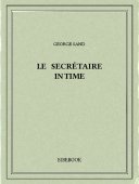 Le secrétaire intime - Sand, George - Bibebook cover