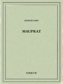 Mauprat - Sand, George - Bibebook cover