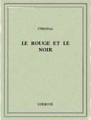 Le rouge et le noir - Stendhal - Bibebook cover