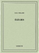 Élégies - Verlaine, Paul - Bibebook cover