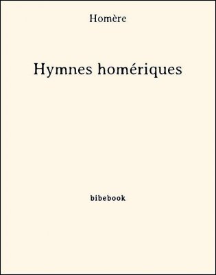 Hymnes homériques - Homère - Bibebook cover