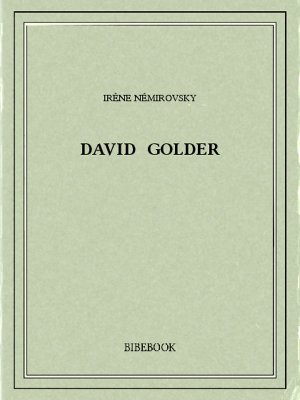 David Golder - Némirovsky, Irène - Bibebook cover