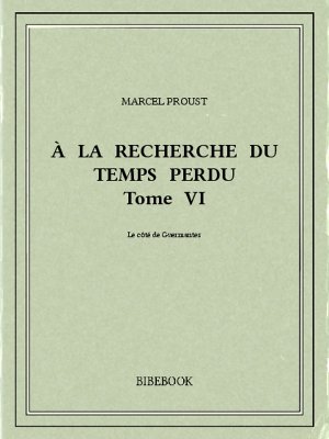 À la recherche du temps perdu VI - Proust, Marcel - Bibebook cover