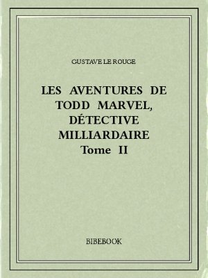 Les aventures de Todd Marvel, détective milliardaire II - Rouge, Gustave Le - Bibebook cover