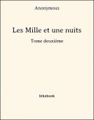 Les Mille et une nuits - Tome deuxième - Anonymous - Bibebook cover