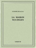 La maison Nucingen - Balzac, Honoré de - Bibebook cover