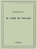 Le curé de village - Balzac, Honoré de - Bibebook cover