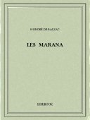 Les Marana - Balzac, Honoré de - Bibebook cover