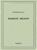Modeste Mignon - Balzac, Honoré de - Bibebook cover