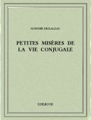 Petites misères de la vie conjugale - Balzac, Honoré de - Bibebook cover