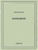 Solidarité - Bourgeois, Léon - Bibebook cover