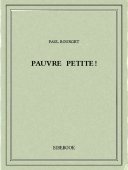 Pauvre petite! - Bourget, Paul - Bibebook cover