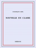 Nouvelle en classe - Cabel, Dominique - Bibebook cover