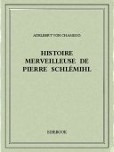 Histoire merveilleuse de Pierre Schlémihl - Chamisso, Adelbert von - Bibebook cover