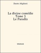 La divine comédie - Tome 3 - Le Paradis - Alighieri, Dante - Bibebook cover