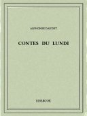 Contes du lundi - Daudet, Alphonse - Bibebook cover