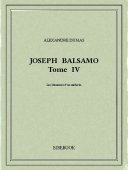 Joseph Balsamo IV - Dumas, Alexandre - Bibebook cover