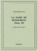La dame de Monsoreau III - Dumas, Alexandre - Bibebook cover