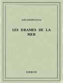 Les drames de la mer - Dumas, Alexandre - Bibebook cover