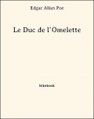 Le Duc de l’Omelette - Poe, Edgar Allan - Bibebook cover