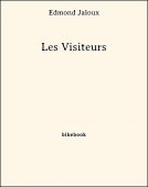 Les Visiteurs - Jaloux, Edmond - Bibebook cover