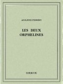 Les deux orphelines - Ennery, Adolphe d&#039; - Bibebook cover