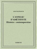 L’anneau d’améthyste - France, Anatole - Bibebook cover